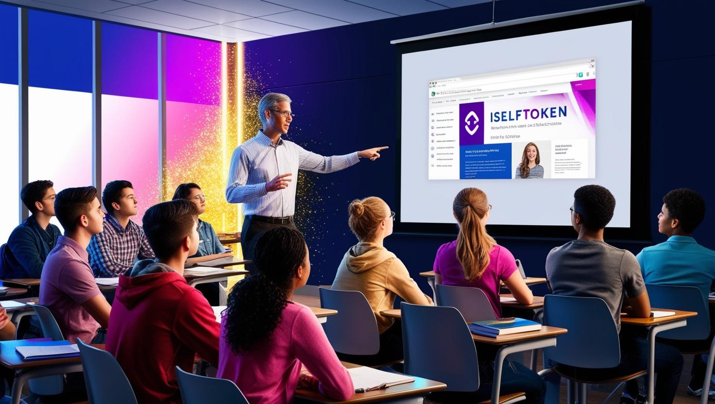 Professor, Indique Startups, Compartilhe Oportunidades e Ganhe com a iSelfToken